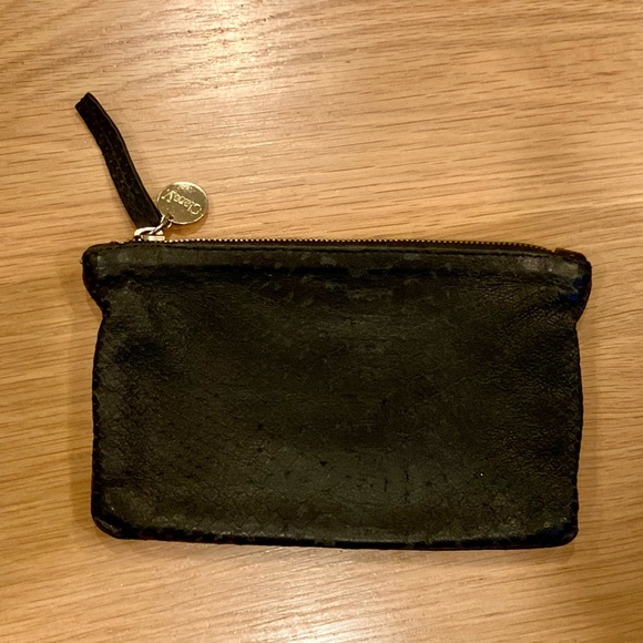 Clare V. small black leather pouch - Picture 4 of 6